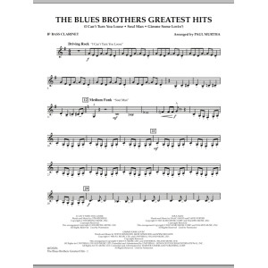 The Blues Brothers Greatest Hits - Bb Bass Clarinet