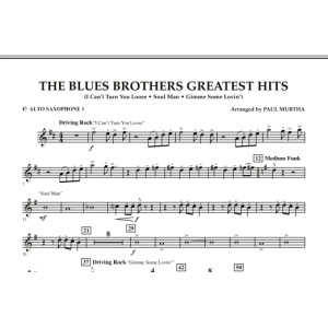 The Blues Brothers Greatest Hits - Eb Alto Saxophone 1