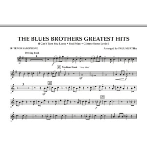 The Blues Brothers Greatest Hits - Bb Tenor Saxophone