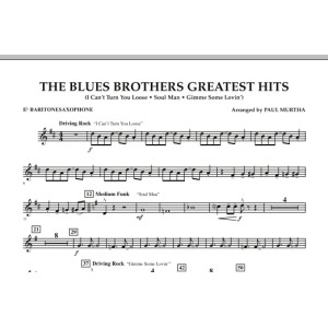 The Blues Brothers Greatest Hits - Eb Baritone Saxophone