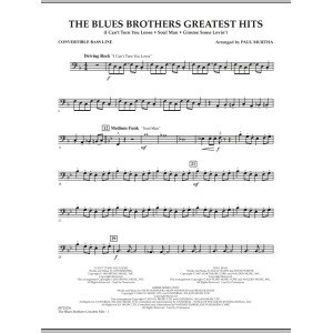 The Blues Brothers Greatest Hits - Convertible Bass Line