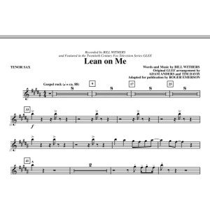 Lean On Me - Bb Tenor Saxophone