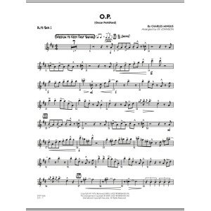 O.P. (Oscar Pettiford) - Alto Sax 1