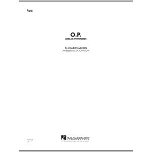 O.P. (Oscar Pettiford) - Piano