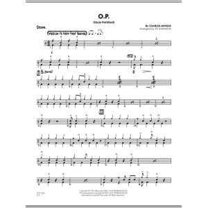 O.P. (Oscar Pettiford) - Drums
