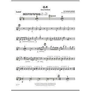 O.P. (Oscar Pettiford) - Klarinette