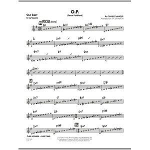O.P. (Oscar Pettiford) - Bb Solo Sheet