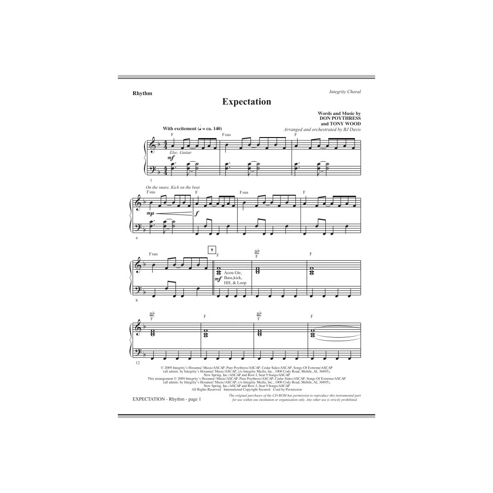 Expectation - Rhythm