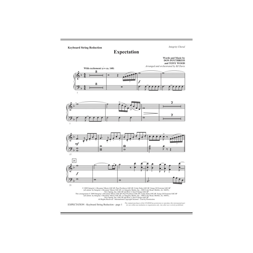 Expectation - Keyboard String Reduction