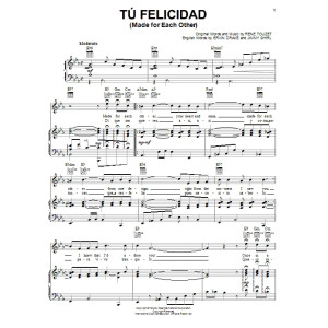 Tu Felicidad (Made For Each Other)