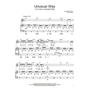 Unusual Way (In A Very Unusual Way)