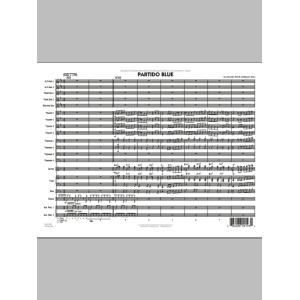 Partido Blue - Conductor Score (Full Score)