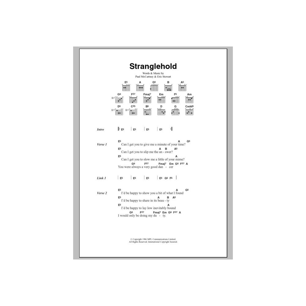 Stranglehold