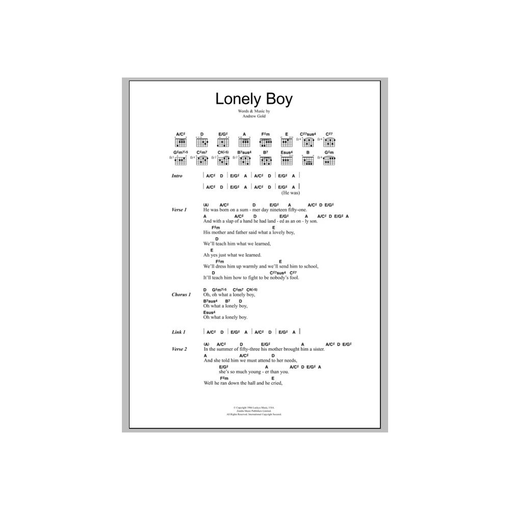 Lonely Boy