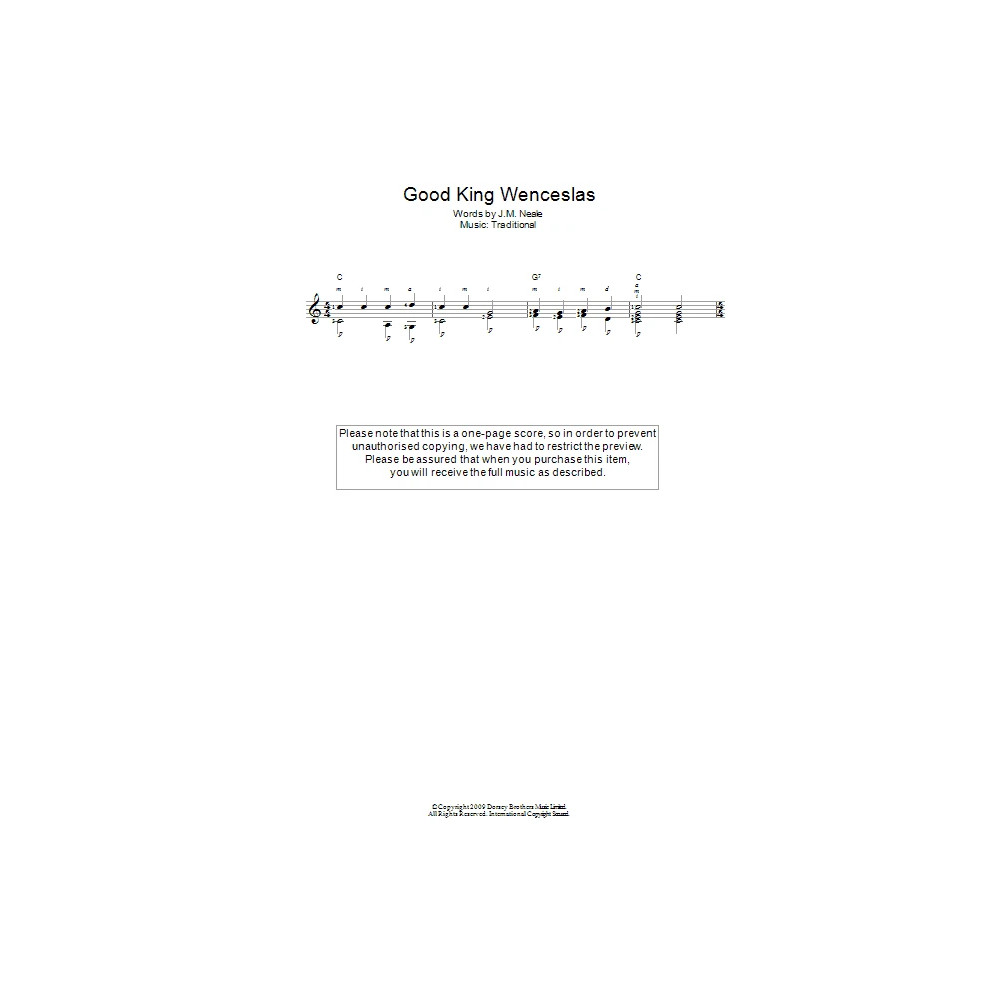 Good King Wenceslas