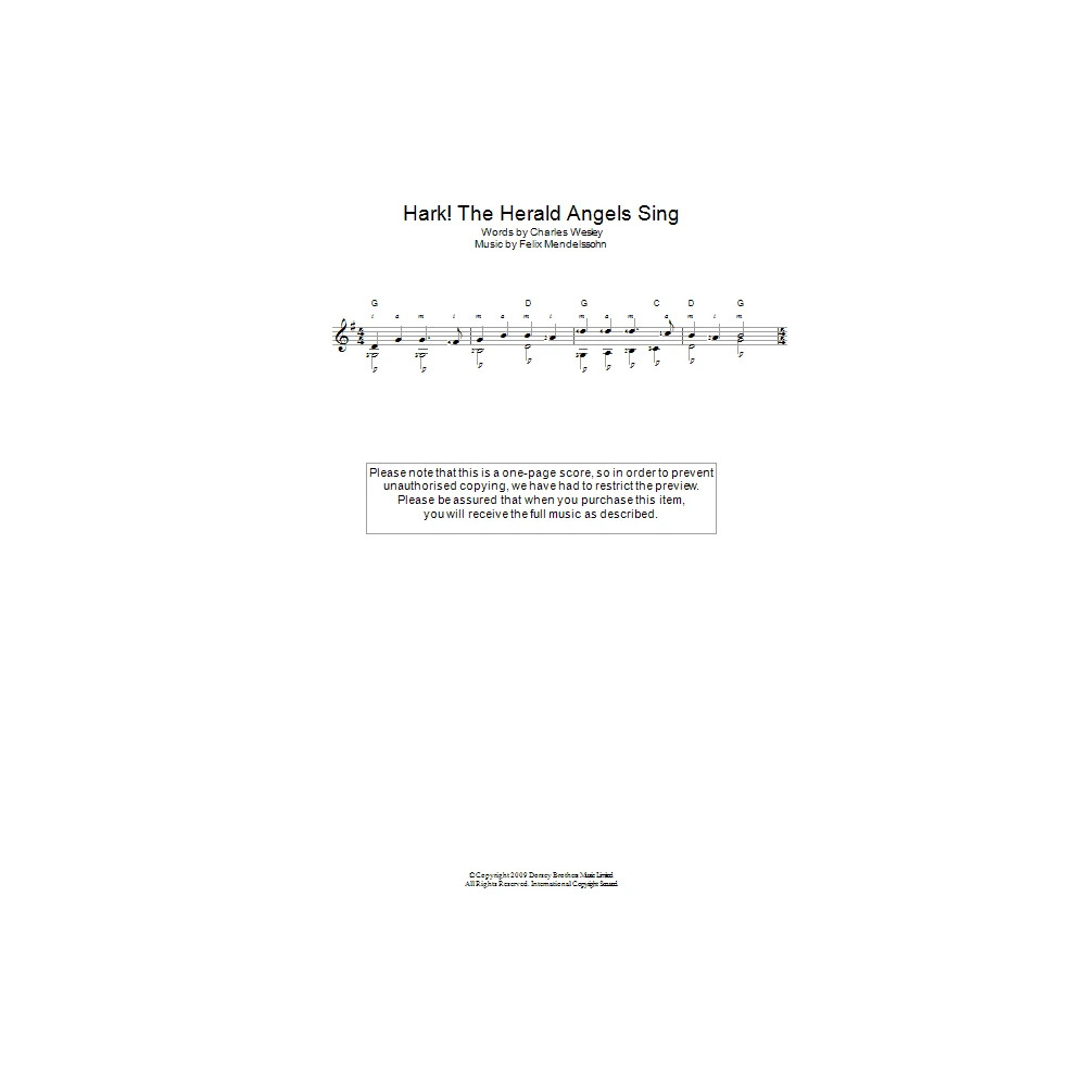 Hark! The Herald Angels Sing