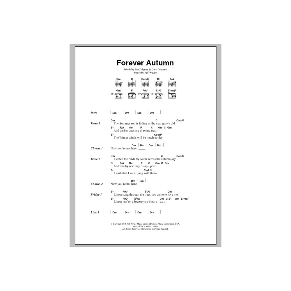 Forever Autumn