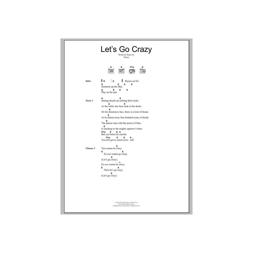 Let's Go Crazy