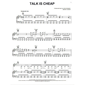 Talk Is Cheap