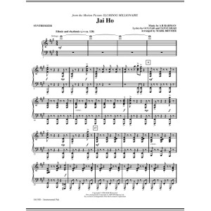 Jai Ho (from The Motion Picture Slumdog Millionaire) - Synthesizer