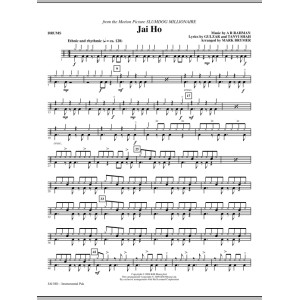Jai Ho (aus dem Film Slumdog Millionaire) - Drums