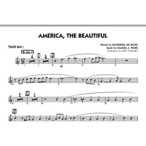 America, The Beautiful - Tenor Sax 1