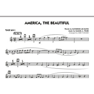 America, The Beautiful - Tenor Sax 2
