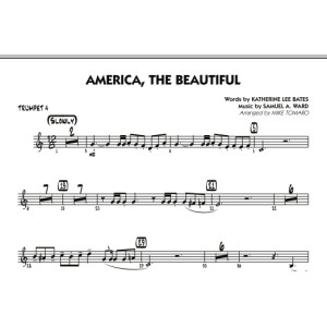 America, The Beautiful - Trompete 4