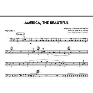 America, The Beautiful - Posaune 4