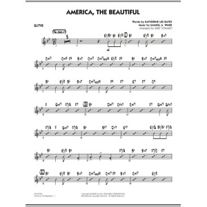 America, The Beautiful - Guitar