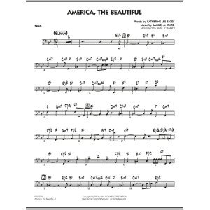 America, The Beautiful - Bass