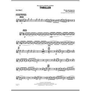 Thriller - Alto Sax 2