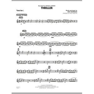 Thriller - Tenor Sax 1