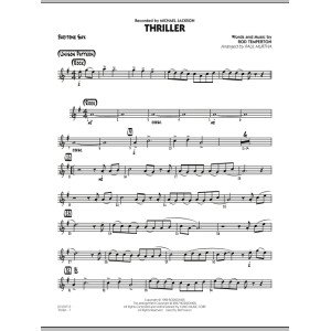 Thriller - Baritone Sax