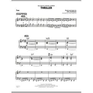 Thriller - Piano