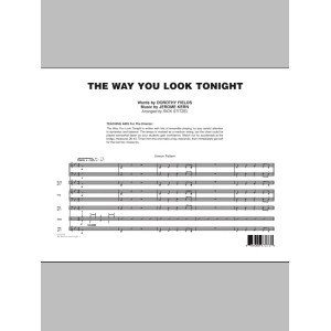 The Way You Look Tonight - Full Score