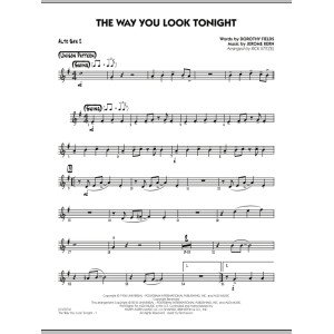 The Way You Look Tonight - Alto Sax 2
