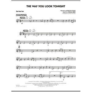 The Way You Look Tonight - Baritone Sax