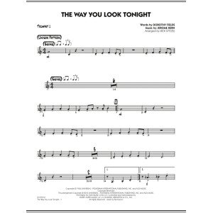 The Way You Look Tonight - Trumpet 1