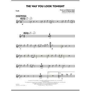 The Way You Look Tonight - Flute
