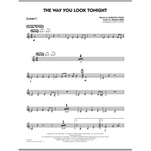 The Way You Look Tonight - Bb Clarinet 2
