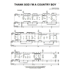 Thank God I'm A Country Boy