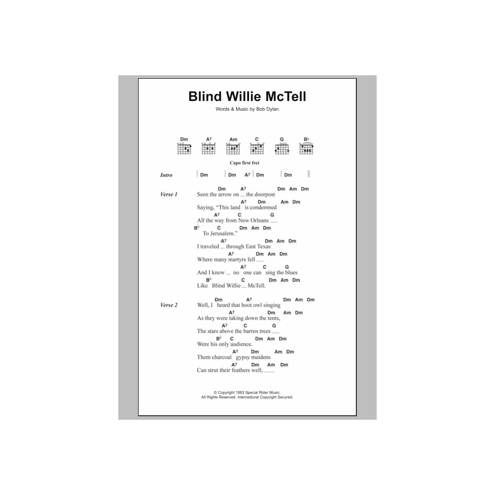 Blind Willie McTell