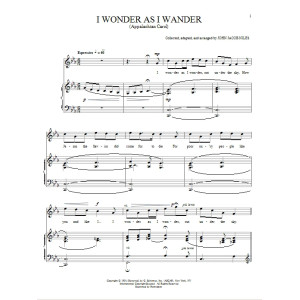 I Wonder As I Wander