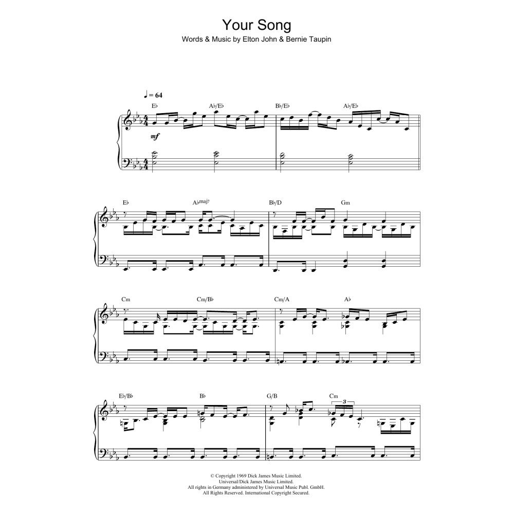 Your Song