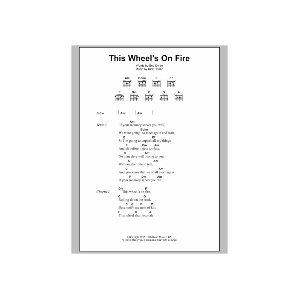 This Wheel's On Fire (Theme from 'Absolutely Fabulous')