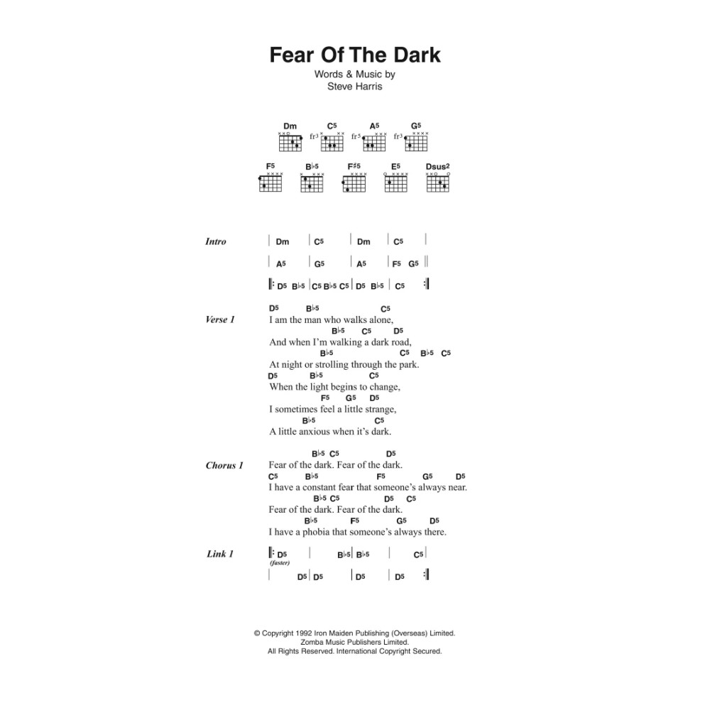Fear Of The Dark