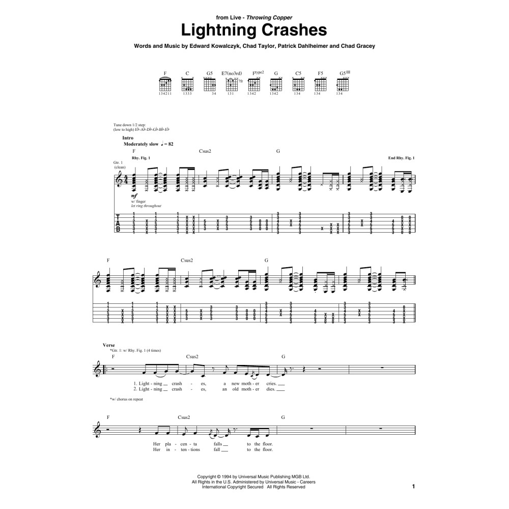 Lightning Crashes