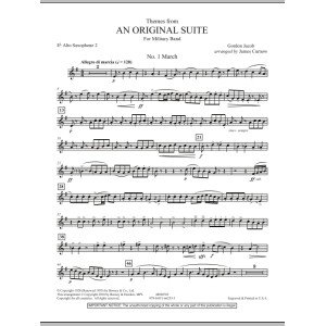 Themes from An Original Suite - Eb Alto Saxophone 2