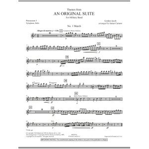 Themes from An Original Suite - Percussion 3